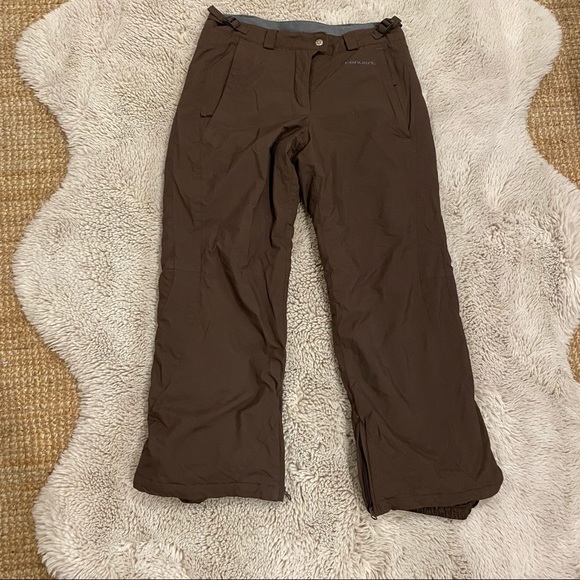 Columbia Bottoms Columbia Convert Brown Ski Snowboarding Pants